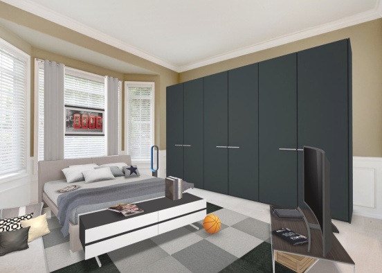Nices schlafzimmer 👌 Design Rendering