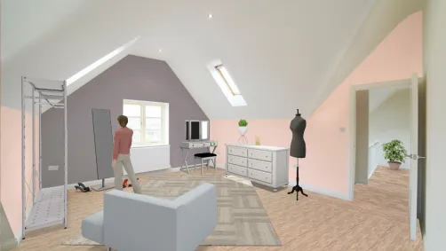 Garderobe usw.