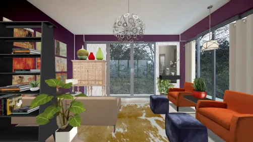 Modern family room