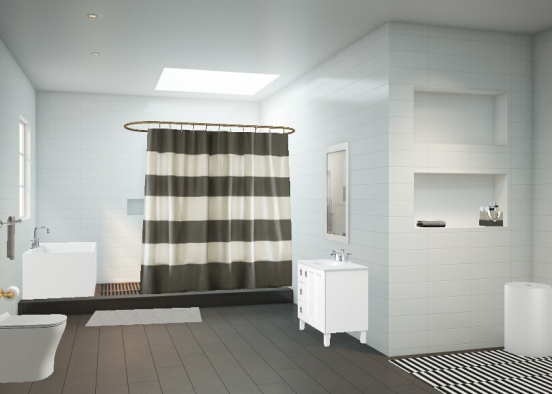 A bathroom 😁 Design Rendering