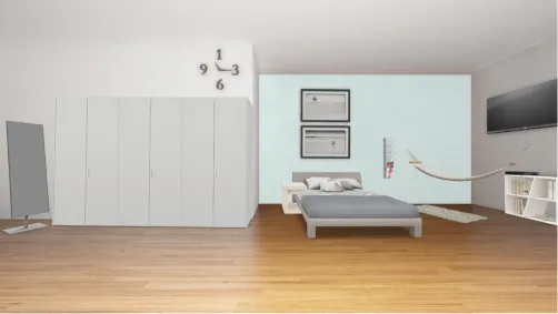 LA Condo Bedroom
