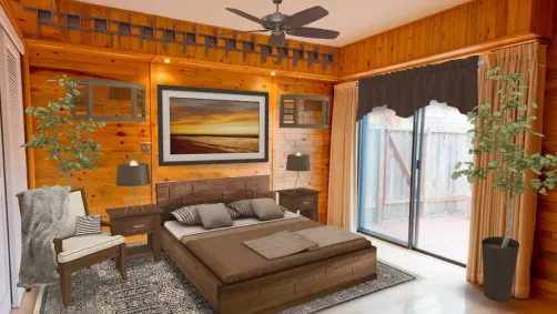 Modern cabin hotel