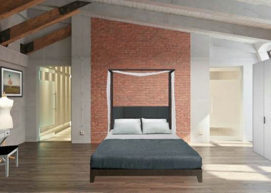 Yatak odası Design Rendering