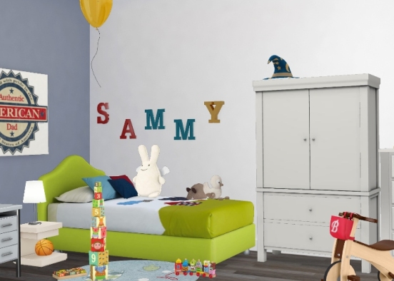Chambre de Sammy  Design Rendering