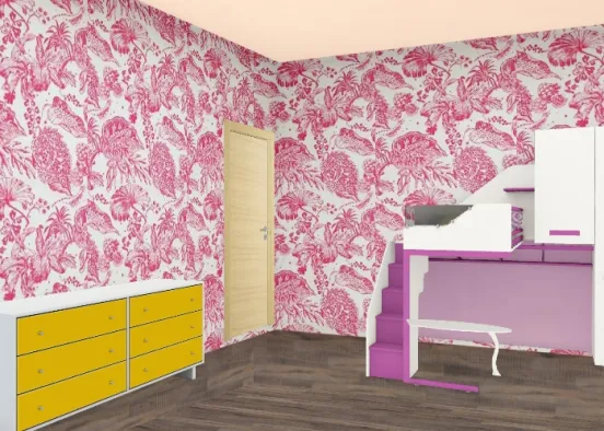 Child bedroom Design Rendering