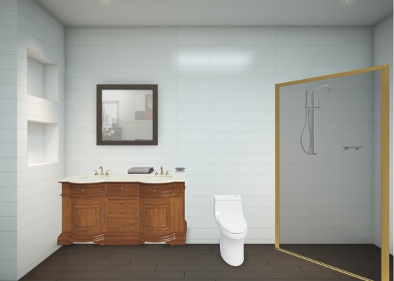 ymca bathroom Design Rendering