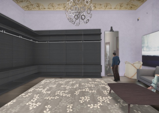 Awesome closet  Design Rendering