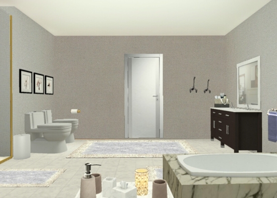 Banheiro 7 Design Rendering