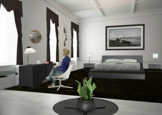 Chambre a coucher Design Rendering