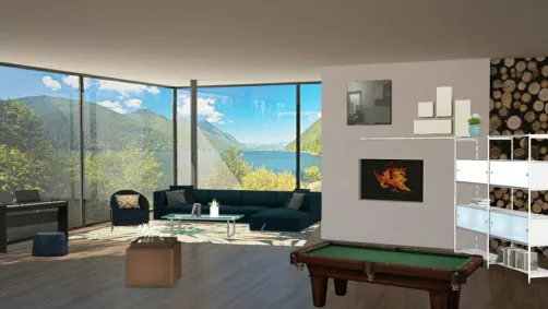Offenes Wohnzimmer