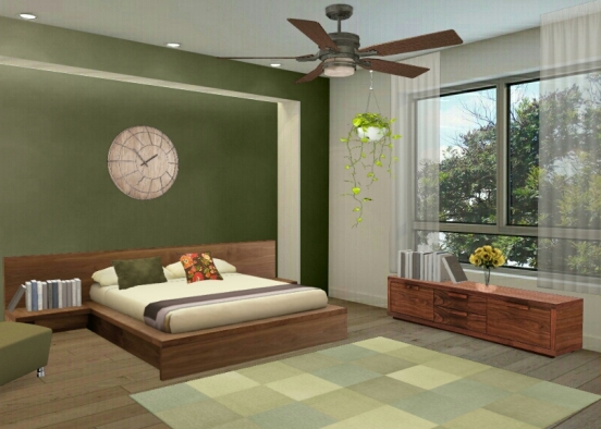 Mn bedroom Design Rendering