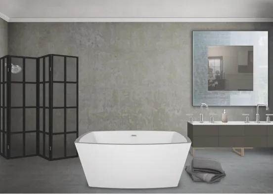 A bathroom to remember  Design Rendering