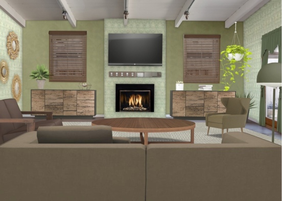living room inspirations  Design Rendering