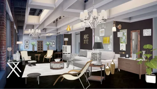Farmhouse Chic Loft