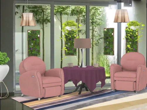 sillones rosados