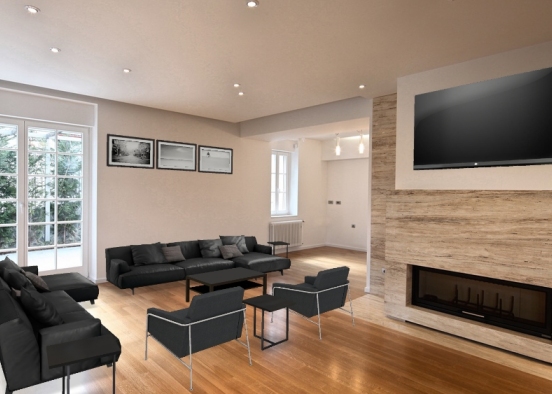 My living room 😝 Design Rendering