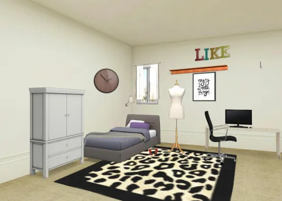 8My bedroom Design Rendering