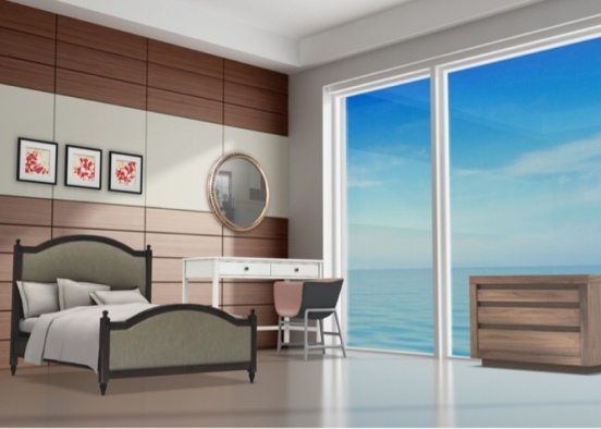 bedroom challenge with Connie Kanin Design Rendering
