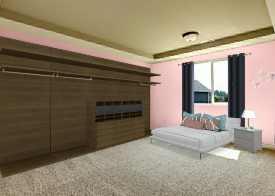 Dormitorio principal Design Rendering