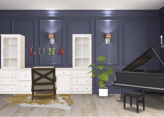 Luna’s office Design Rendering
