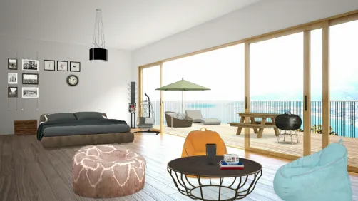 Open door apartment
