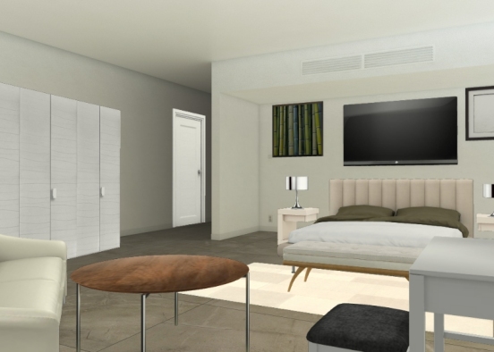 Yatak odası kişisel (3) Design Rendering