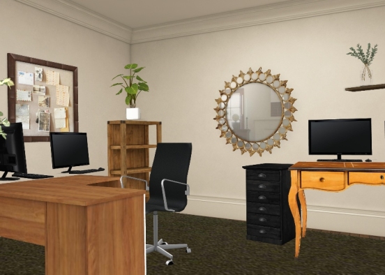 Office a Design Rendering