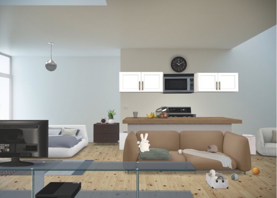 small apartment style Design Rendering