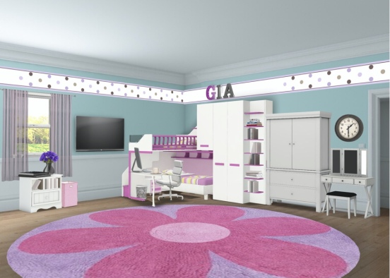 Gia’s room Design Rendering
