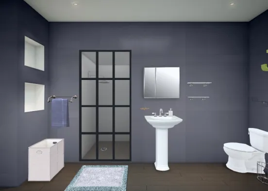 James bathroom Design Rendering