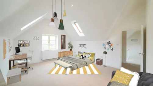 Chambre pas fini 