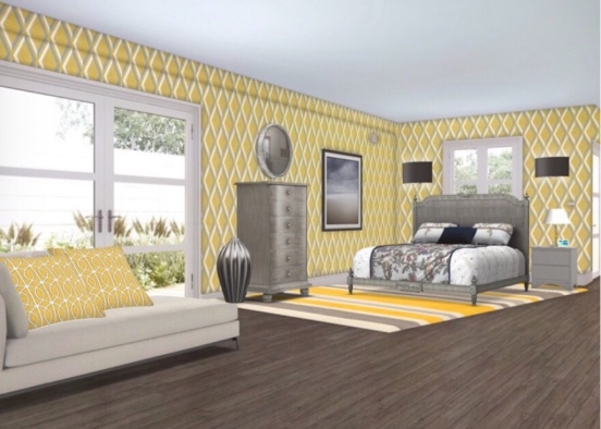 Sharlene's 2nd Bedroom Design Rendering