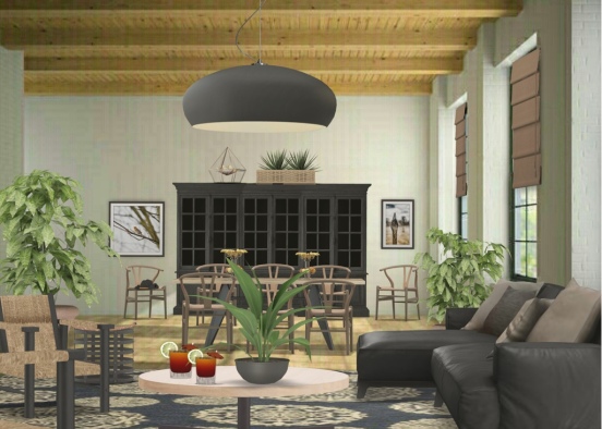 Loft Living Design Rendering