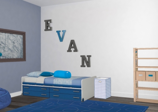 Evans room Design Rendering