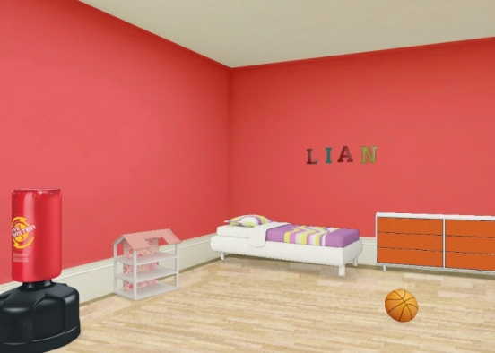 Lian room after timeskip Design Rendering