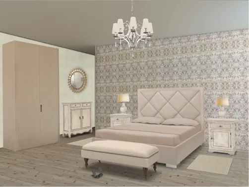 Cream bedroom 