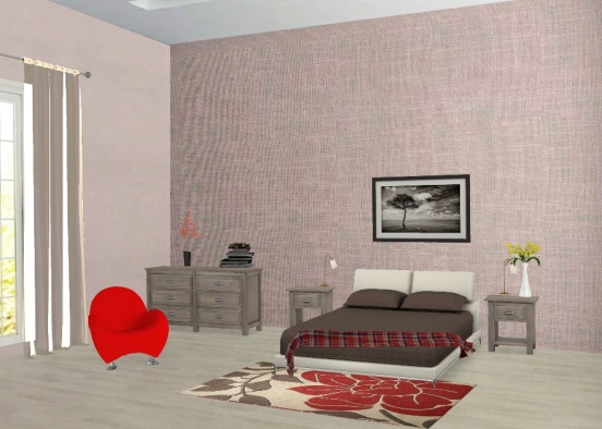 Trying out the app Bedroom Design Rendering
