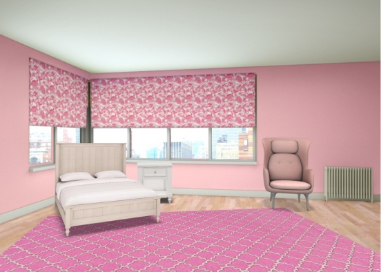 Barbie room Design Rendering