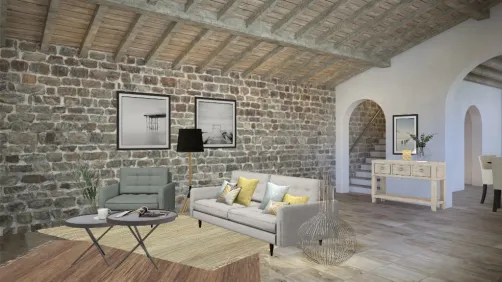 Salon cocooning et modern
