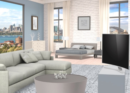 Modern Apartment Views Design Rendering