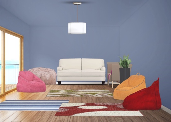 Group counselling room Design Rendering