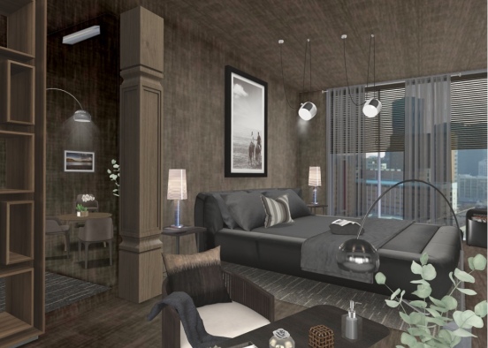 Penthouse Suite  Design Rendering