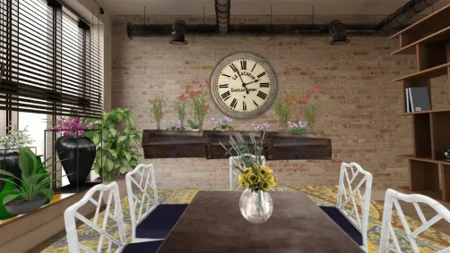 Charming country dining room