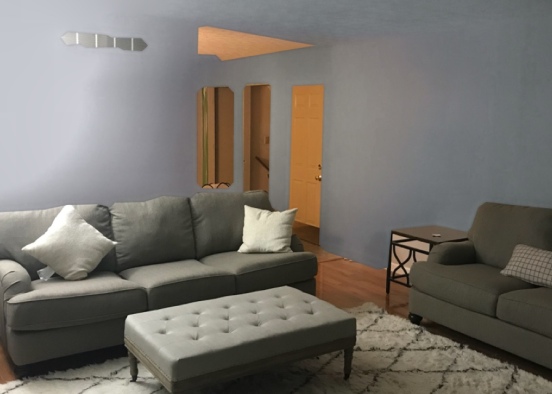 Paint color living room Design Rendering