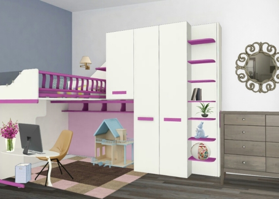 Комната для детей Design Rendering
