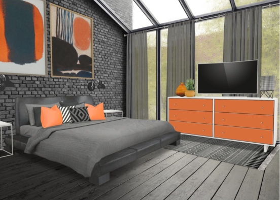 orange is the new black  Design Rendering