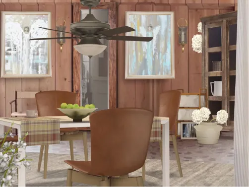 country dining room