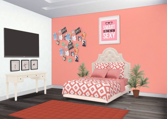 Tori's room Design Rendering