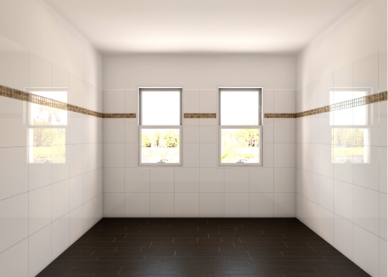 Bathroom (baby and I's modern apartment) Design Rendering