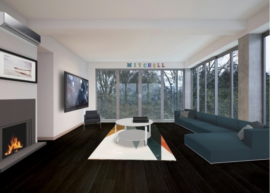 Mitchell living room temperature  Design Rendering